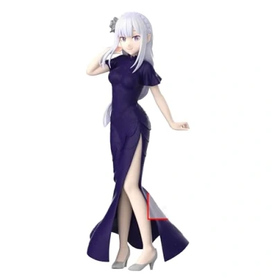 Immagine di Banpresto Emilia Re:Zero Starting Life In Another World Glitter&amp;Glamours 24 cm, Multicolore BP89039P