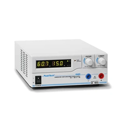 Immagine di PeakTech P 1585 Alimentatore a commutazione DC 1 60V / 0 15A, programmabile con interfaccia USB