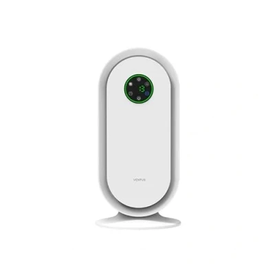 Immagine di Purificatore d&#039;aria HEPA H13 + carbone attivo luce UV portata 300m3/h 99,97% di efficienza controllo intelligente con touch screen.