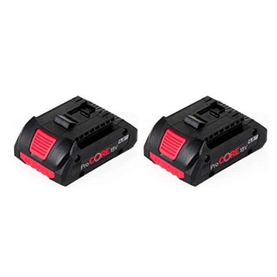 Immagine di 2 batterie Bosch GBA ProCORE da 18 V, 4 Ah, in scatola di cartone