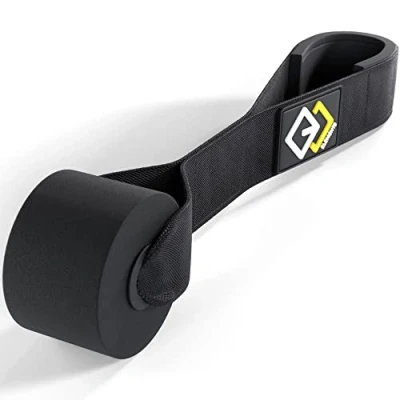 Immagine di GJELEMENTS Ancoraggio per Porta Aggancio, Fissaggio Elastici Fitness, Fasce Allenamento in Sospensione Attrezzi Palestra Esercizi, Allenamento, Sport, Fitness