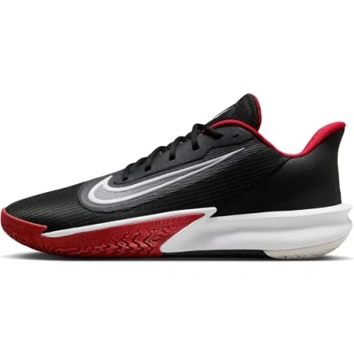 Immagine di Nike Performance Precision VII Unisex Scarpe da basket, Taglia: 36.5, Black/white/university red Tessuto / sintetico