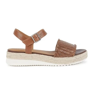 Immagine di Geox D Eolie F, Sandali con Zeppa Donna, Marrone, 38 EU
