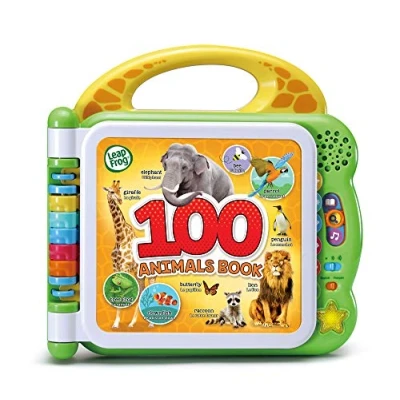 Immagine di Leapfrog Libro di 100 Animali, Singolo, Multicolore, 24 x 23.5 4.5 cm (HWD), 609543