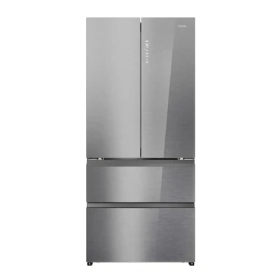 Immagine di Haier FD 83 Series 7 HFR7819ENGC Frigorifero porta francese, 504 l, cassetti Direct Access, AirFlow, WIFI, motore inverter, Humidity Zone, Total No Frost, larghezza cm, Daylight, Glass Inox Look