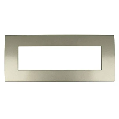 Immagine di Placche Compatibile Con Vimar Arke, Da 7 Moduli/Posti, Colore Bronzo