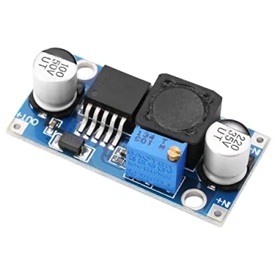 Immagine di Akozon XL6009E1 Modulo Convertitore di Tensione Boost Converter in 3 32V Out 5 40V 200W Step up Digitale CC Board Alimentazione con Custodia Alluminio
