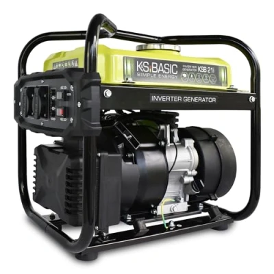 Immagine di Generatore A benzina K&amp;S Basic KSB 21i 4 tempi 2,9 cv con regolatore di tensione automatico, protezione basso livello olio, standard EURO V, 2000 W, 2 x 16 (230 V)