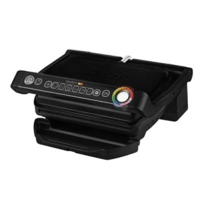 Immagine di Tefal OptiGrill GC705816 griglia a Contatto, 6 programmi, indicatore del Livello di Cottura, Piastre Rimovibili, modalità Manuale, elettrica, Colore Nero