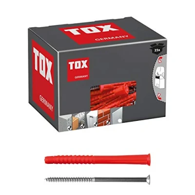Immagine di TOX Tassello Universale Lungo Constructor 10x135 mm + Vite, 25 pz, 022102511