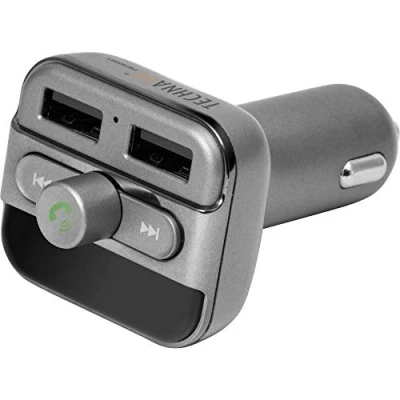Immagine di TECHNAXX 4594 Trasmettitore FM con funzione vivavoce USB 12 24 MP3 , WMA Scheda SD