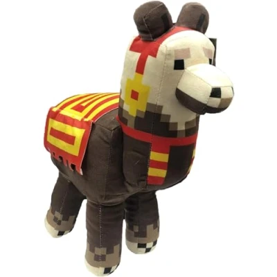 Immagine di Play by Peluche Personaggi Videogioco Enderman Steve Alex Creeper Wolf Lama Ocelot Pork (LAMA)