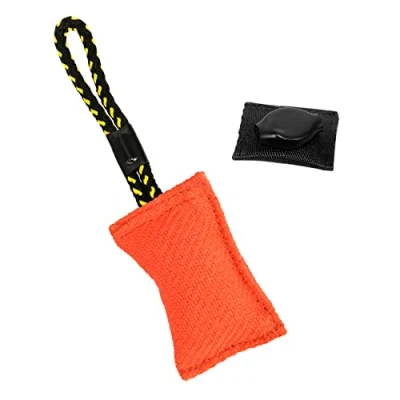Immagine di DINGO GEAR WWW.DINGOGEAR.COM 1977 Set Magnetico per addestramento del Cane: Magnete Chiuso e Gancio Nylon Arancione