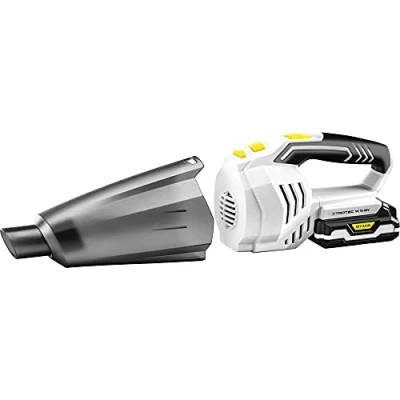 Immagine di TROTEC aspirapolvere portatile a batteria VC 10 20V per liquidi e asciutti agli ioni di litio da 20 V, 65 W, 400 ml sporco secco, 100 liquido, senza