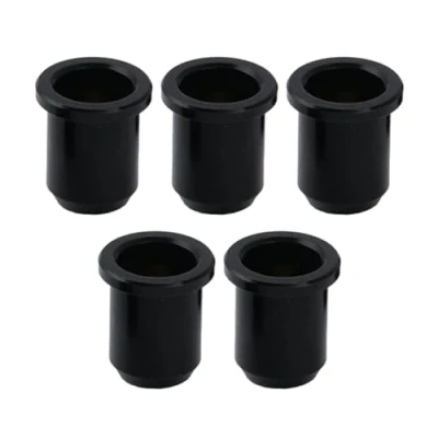 Immagine di Musiclily Pro 14mm Boccole Passacorde in Ottone String Ferrules a Tazza per Ponte da Basso Elettrico Jazz Bass/Precision Bass, Nero (Set di 5)
