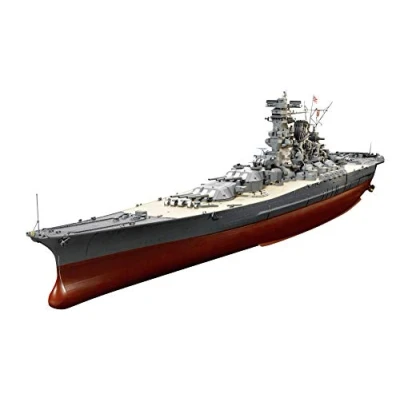 Immagine di Tamiya 300078025 Nave da Combattimento Giapponese Yamato della seconda Guerra Mondiale, Scala 1:350