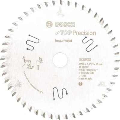 Immagine di Bosch Accessories Top Precision Best for Multi Material 2608642387 Lama circolare 165 x 20 1.3 mm Numero di denti: 56 1 pz.