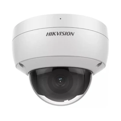 Immagine di HIKVISION Telecamera di rete a cupola fissa AcuSense da 8 MP con obiettivo 2,8 mm