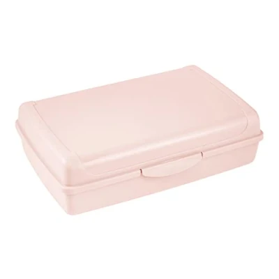 Immagine di keeeper Contenitore per Alimenti con Chiusura a Scatto, 30 x 20 8,5 cm, 3,75 L, Luca Maxi, Nordic Pink (Rosa)