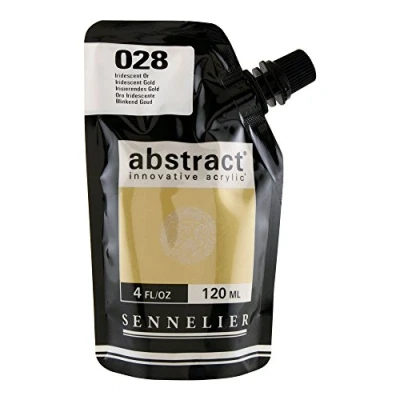 Immagine di 028 ABSTRACT 120ML ORO IRIDESCENTE