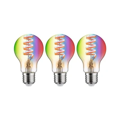 Immagine di Paulmann Lampadina LED ERP: G (A G) E27 6.3 W RGBW