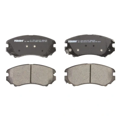 Immagine di FERODO PREMIER ECO FRICTION FDB1733 Kit pastiglie freno con segnalatore acustico usura senza accessori KIA: Sportage II, Soul I, Optima / K5