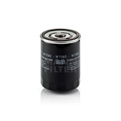 Immagine di MANN FILTER W 718/2 Filtro olio 3/4 16 UNF con una valvola blocco arretramento ad avvitamento FIAT: Ducato II Van, Tipo Hatchback