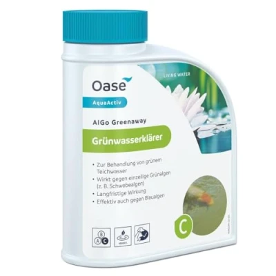 Immagine di Oase Aqua Activ Biocondizionatore Algo Greenaway 500 ml, Argento