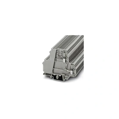 Immagine di Phoenix Contact UKK 5 T 3007055 Morsetto passante componibile Numero Poli (num): 4 0.2 mm² Grigio 50 pz.