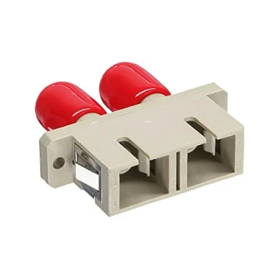 Immagine di InLine 89991D LWL Coupling Duplex ST/SC Manicotto ceramico misto per installazione, colore: Beige