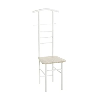Immagine di HAKU Möbel servomuto, MDF, rovere bianco, L 46 x P 50 A 119 cm