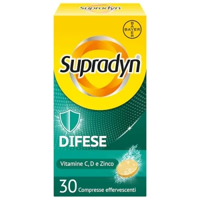 Immagine di Supradyn Difese Integratore alimentare per supportare il sistema immunitario 30 compresse effervescenti