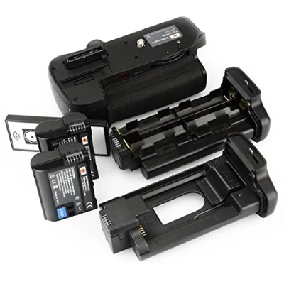 Immagine di DSTE Telecomando Verticale Batteria Presa Compatibile per Nikon D7000 DSLR Fotocamera come MB D11 con 2 pack EN EL15