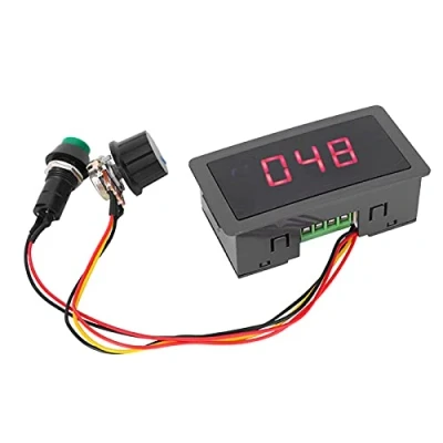 Immagine di Regolatore di velocità del motore CC, CCM5D Interruttore controllo della continuo PWM 6V 12V 24V driver regolabile con display digitale