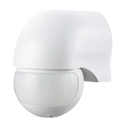 Immagine di Maclean Energy MCE203 Rilevamento di movimento a infrarossi pir raggio 12m 180 colore bianco