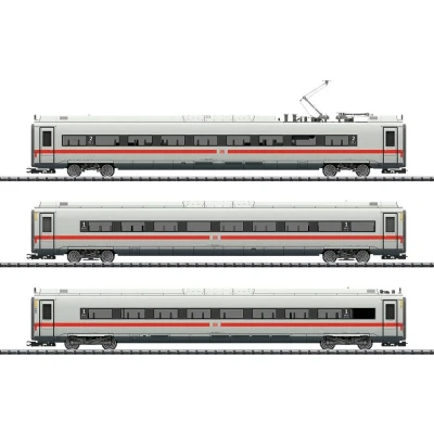 Immagine di Vagone passeggeri H0 kit da 3 pz. ICE 4 verde di DB TRIX T23976