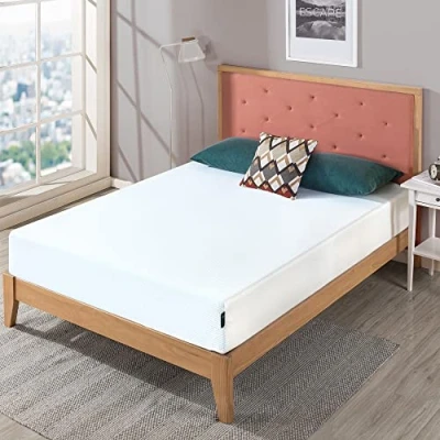 Immagine di ZINUS Materasso in memory foam con gel ultra rinfrescante al tè verde 120 x 190 cm Altezza 25 adattabile a 7 zone arrotolabile Schiuma OEKO TEX
