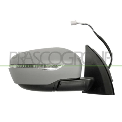 Immagine di Specchio retrovisore esterno Prasco DS7127334 Sx con la prima mano elettrico termico, ribaltabile/ripiegabile elettricamente, convesso, senza tinta