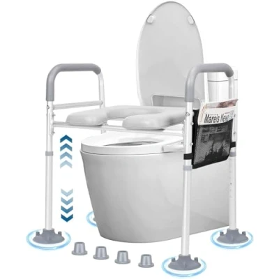 Immagine di rialzo wc per anziani wc, wc,alzawater protesi anca, water, alzata alza water x anziani, alzawater disabili Adatto a qualsiasi toilette