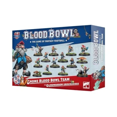 Immagine di Warhammer Games Workshop Blood Bowl: GNOME Team Set di Modelli in Scatola, Multicolore, Small, 99120999017