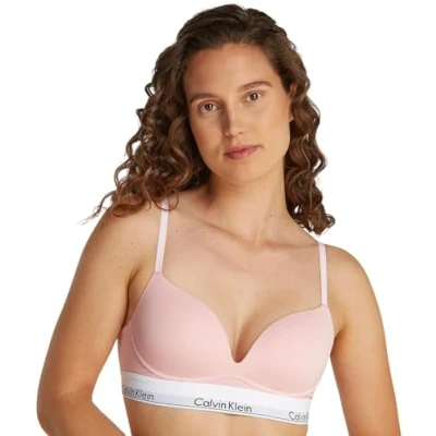 Immagine di Calvin Klein Underwear Plunge ICON Reggiseno con spalline regolabili, Donna, Taglia: 4C, Buff pink