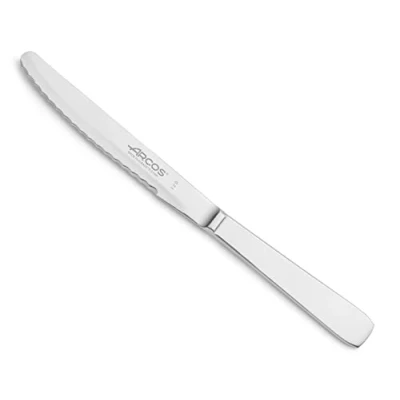 Immagine di Arcos Coltelleria da Tavola, Coltello Frutta Monoblocco Unipezzo 110 mm, Colore Argento