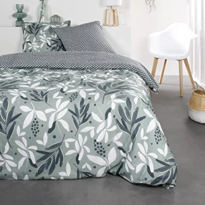 Immagine di TODAY Parure da letto per 2 persone, 240 x 260 cotone, stampa Sunshine 7.7, colore: Blu gemello XL