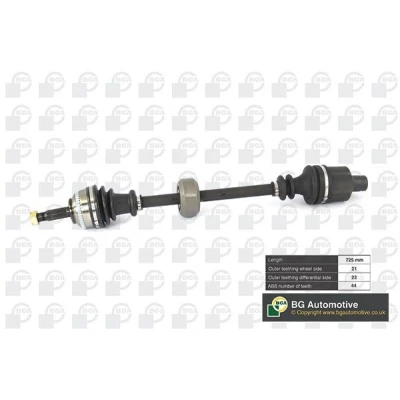 Immagine di BGA DS7300RA Albero motore / Semiasse Assale anteriore Dx 725, 725 RENAULT: CLIO 2, Kangoo I, I Express