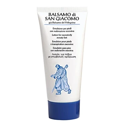 Immagine di Balsamo di San Giacomo (blu) crema contro la sudorazione eccessiva dei piedi 100 ml