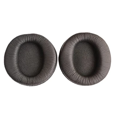 Immagine di V MOTA cuscinetti auricolari compatibili con cuffie Sennheiser HD222 HD230 (vecchio stile), pezzi di ricambio per in pelle (1 paio)