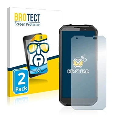 Immagine di brotect Pellicola Protettiva per Blackview BV9500 Plus Protezione Schermo (2 Pezzi) [Trasparente, Anti Impronte]