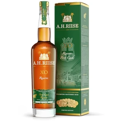 Immagine di A.H. Riise X.O. Reserve Port Cask Rum Old Edition 45% Vol. 0,7l in Giftbox