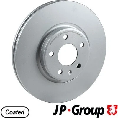 Immagine di JP GROUP 1163108600 Disco freno Assale anteriore 320 30 5 ventilato rivestito AUDI: A4 B8 Avant, A6 C7 Q5