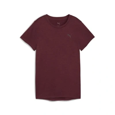 Immagine di Puma TAD Essential heather TEE Tshirt sport, Donna, Taglia: Medium, Ruby shimmer